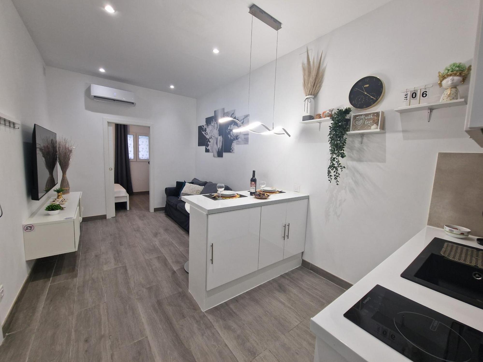 오스피탈레트 데 요브레가트 Barcelona, Apartamento De 1 Habitacion 아파트 외부 사진